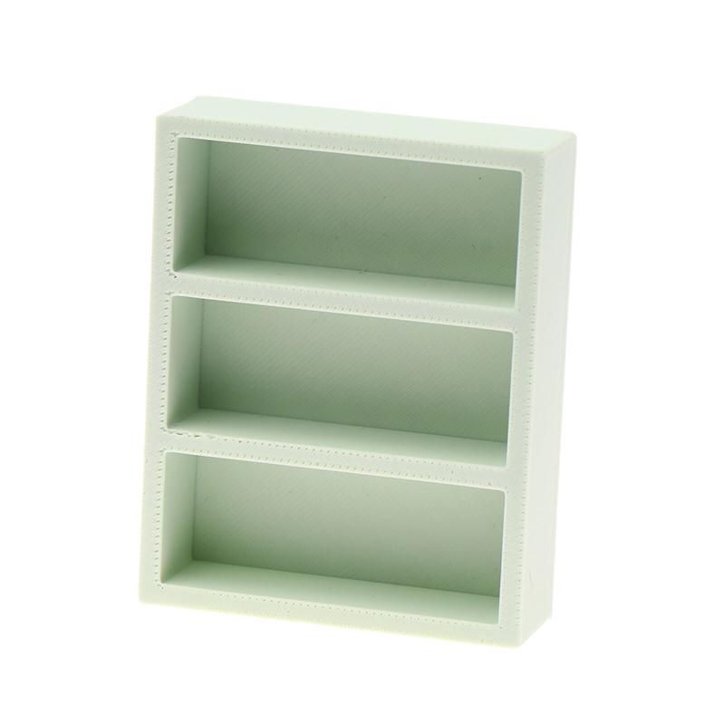 1/12 Dollhouse Mini Wall Cabinet Storage Shelves Dollhouse Furniture Decor Toys Dolls House Accessories Micro Scene Ornament