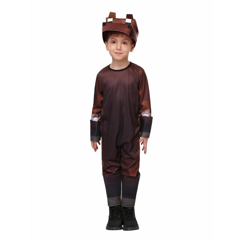 Minecraft adult parent-child cosplay costume MC halloween costume children costume cosplay