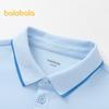 Balabala Boys' Cool-Feel Short Sleeve Polo Shirt