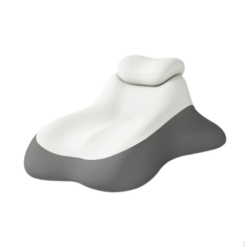 Bed Wedge Pillow Headboard Anti Slip Versatile Trendy Ergonomic Design Sleeping Lie Cushion for Dorm