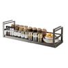 Multi-Purpose Under Cabinet Kitchen Hanging Rack - Storage Organizer for Paper Towels, Foil, Spices and Cooking Utensils