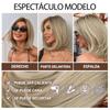 BLONDE UNICORN Omber Short Bob Wig Natural Blonde Wigs for Women Party Daily Use Heat Resistant Hair