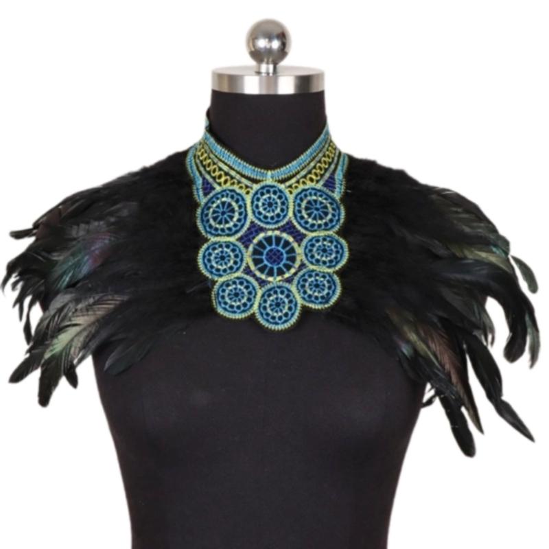 Medieval Role Play Costume Cloak Single Shoulder For Cosplay Historical Reenactment