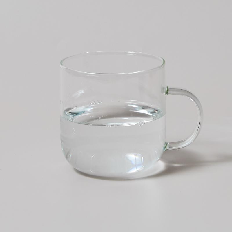 Varmebestandig glass Fargerike kaffeglass med hank Husholdningsmelk Frokostkopp Nordisk Moderne Krus Drikkeglass