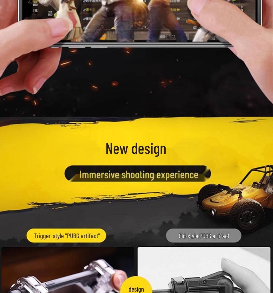 26 New Chicken Dinner Controller Buttons for Android Devices - Mobile Mission Gaming Peripheral
