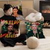 F-Frida K-Kahlo Pillow Covers Cartoon Sofa Decorative Home Double-Sided Printing Short Plush Cute Cushion Cover