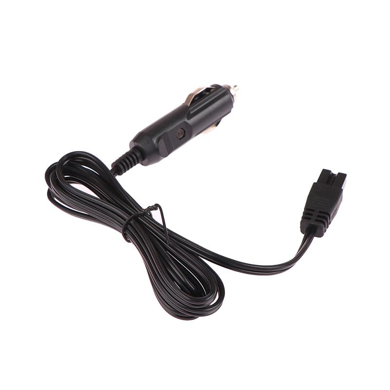 Câble d'alimentation 2 broches pour glacière de voiture, 2 m, 12 V CC, pour mini-réfrigérateur, cordon d'alimentation allume-cigare