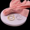 6/12Pcs Golden Napkin Rings Alloy Spiral Design Napkin Holders Buckles Family Dinner Wedding Party Table Decoration