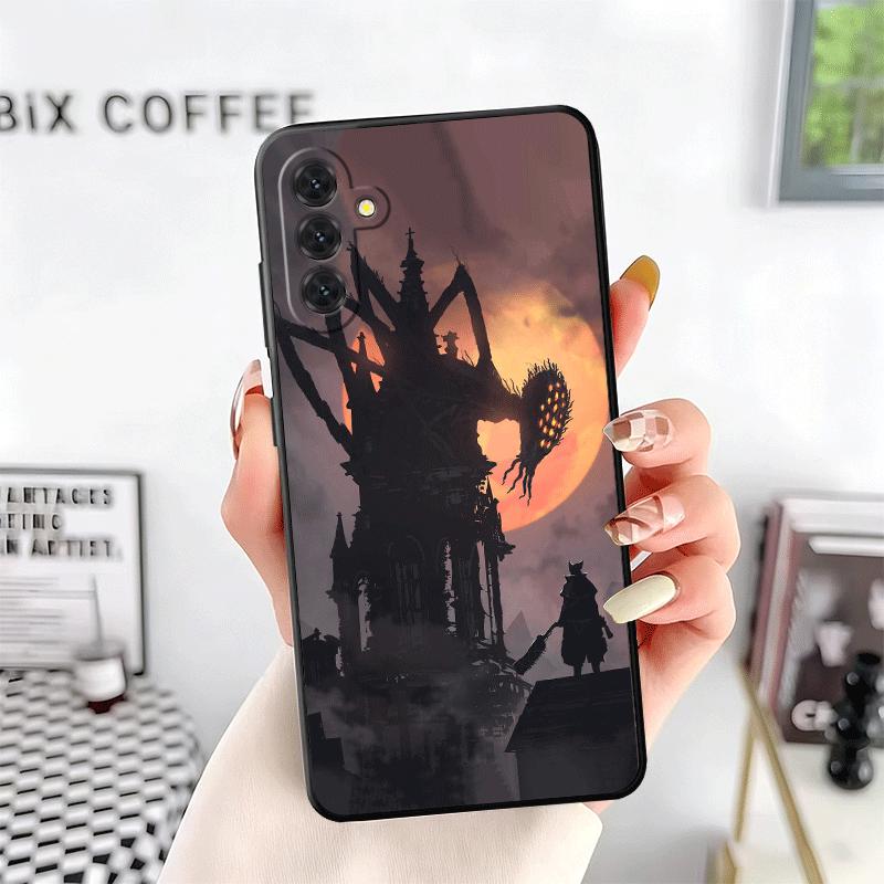 B-Bloodborne Game Soft Phone Case for Samsung A17 A37 A57 A16 A26 A36 A56 A15 A25 A35 A55 A14 A24 A34 A54 A13 A23 A33 A53 A52 A1