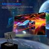 4K Projector, K300 Cannon Projector, WIFI 6+BT 5.0, Supports HDMI HD, Supports 4K Video Decoding