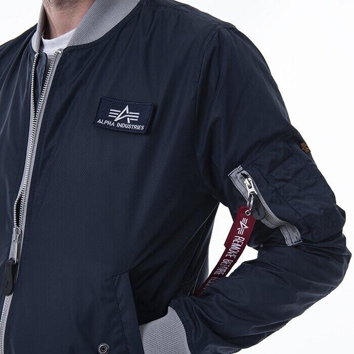 Winter Jacket Alpha Industries MA-1 TTC (126101) Dark Blue