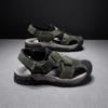 Fashion Hot Sale Summer Men's Sandals Outdoor Non-slip Men's Beach Sandals Handmade Flats Comfortable Men's Shoes Fashion Men Sneakers