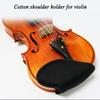 Cotton Violin Shoulder Pad Absorbs Sweat Washable Fiddle Sponge Cushion Violin Parts Reduces Friction