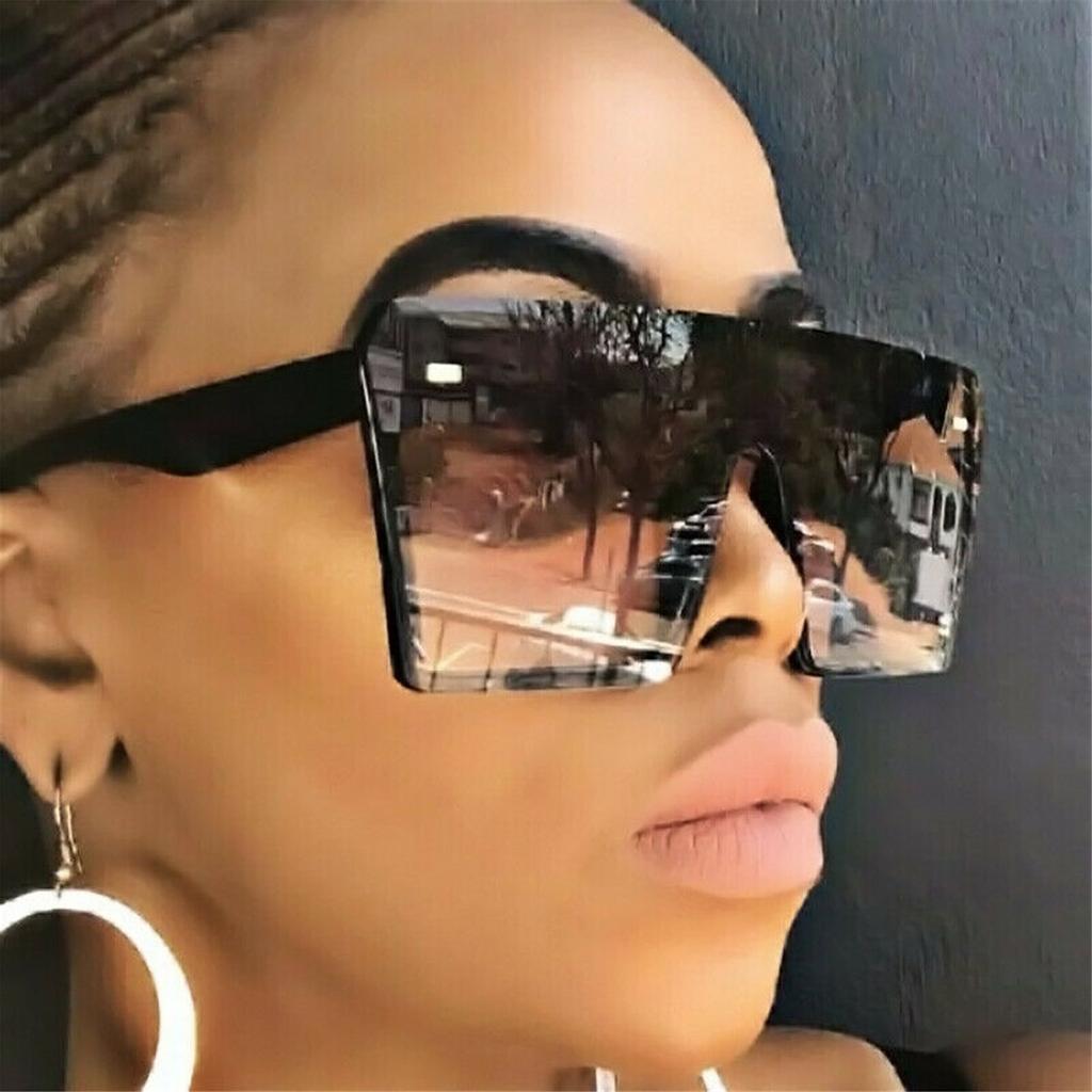 Square Fashion Women Oversized Sunglasses Driving Outdoor Glasses Shades Eyewear
