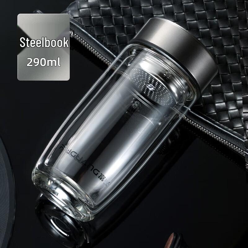 Fuguang G2132 Double-Wall Glass Tea Infuser Bottle