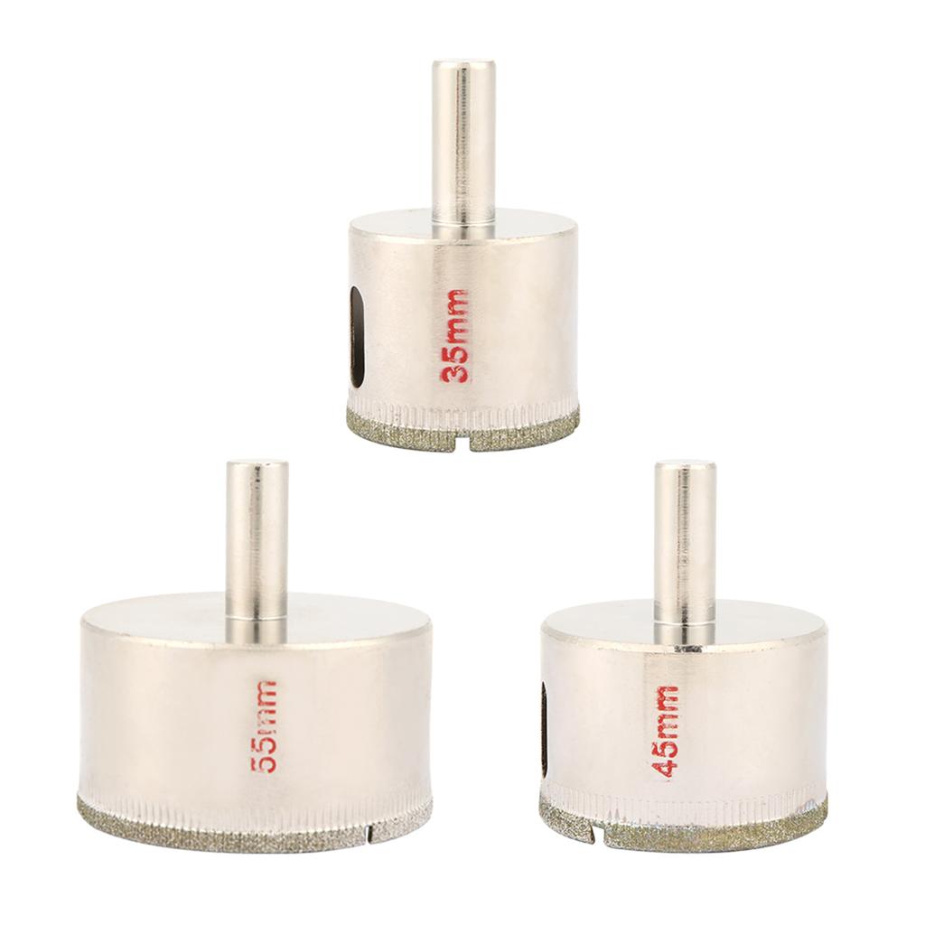 Hole Drill Bit   Saw   Hole Saw 35mm 45mm 55mm Drill   Bit for Porcelain Marble Glass