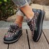 Fashion 2025 Spring Women's Casual Thick Sole Shoes Rhinestone Design Comfortable Versatile Sports Shoes Low Top Fashion Chunky sneakers