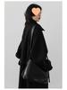 Women's Hepburn Style Mid-Length Woolen Coat - 2025 Winter Collection, Thickened and Stylish.
