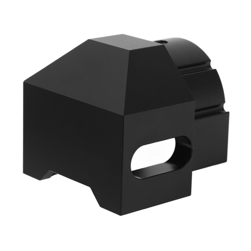 RV Awning End Plug Black Solid Aluminum Part Replacement For Sunchaser II Rounded Hardware