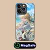 Wuthering Waves Lynae Phone Case for iPhone 17 16 15 14 13 12 11 Air Pro Max Plus Mini MagSafe Glass Colorful Cover Smartphone
