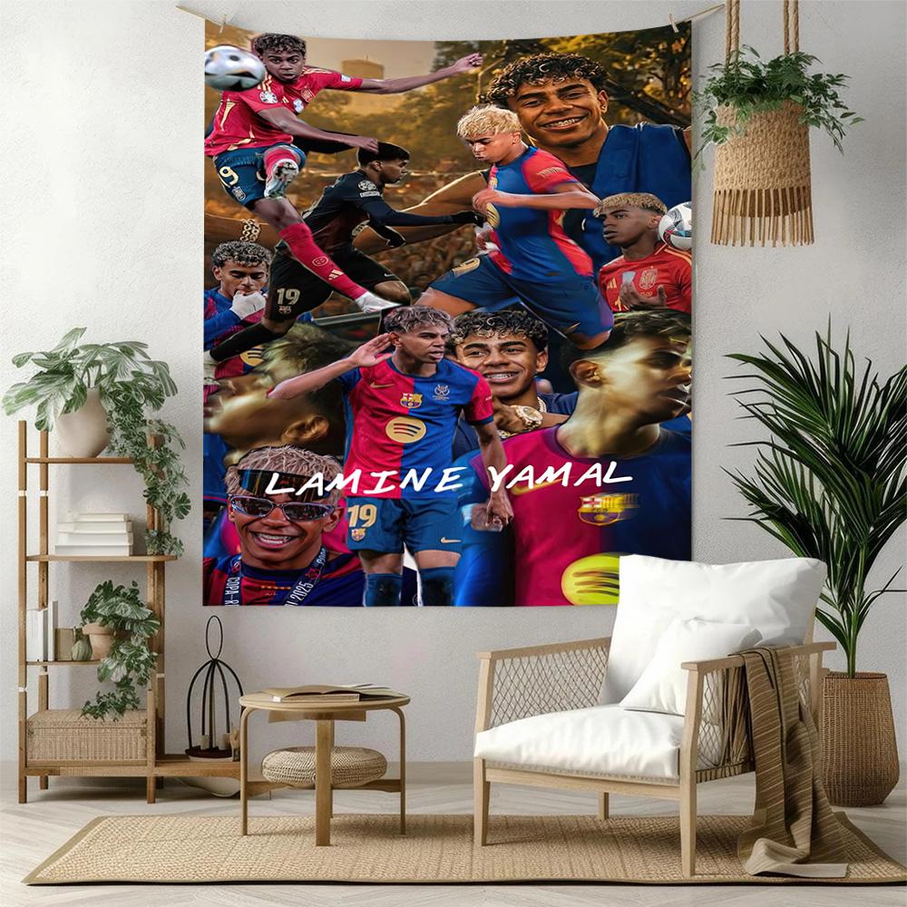 Boy Yamal Wall Decor Tapestry Art For Pet Memorial Birthdaywedding Party Backdrop Family Gift