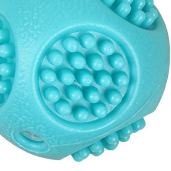 Pet Toy Convex Surface Sound Indoor Play Dog Relief Interactive Toy Bite-Resistant Molar Teeth Cleaning Rubber
