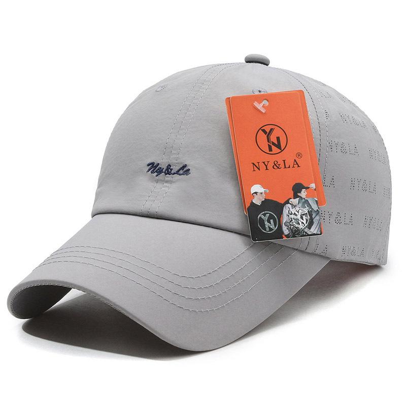 New Embroidery Ball Baseball Cap Sports Sunscreen Men's and Women's Sun Hats Breathable Versatile Casual Duck Tongue