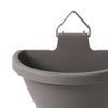 Elegant Hängande Blomkruka med Dräneringssystem - Modern Väggdekoration för Trädgårdar