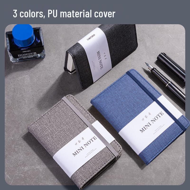 Deli A7 96-Sheet Mini Portable Pocket Notebook