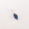 Genuine London Blue Topaz Gemstone 925 Sterling Silver Jewelry Handmade Pendant PP-59-11