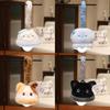 Cartoon Animal Night Light With Plush Toy For Kids Bedroom Decor Gift For Girls And Friends