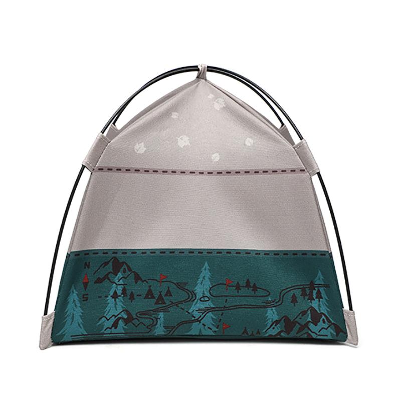1Set Camping Small Tent Model 1:12 Scale Decorative Miniature Scene Accessories Photography Props Toy Gift