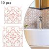 Pink Pattern Stickers Waterproof Tile Stickers DIY Decoration