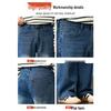 Jeanswest Men's Loose Wide-Leg Lightweight Casual Jeans