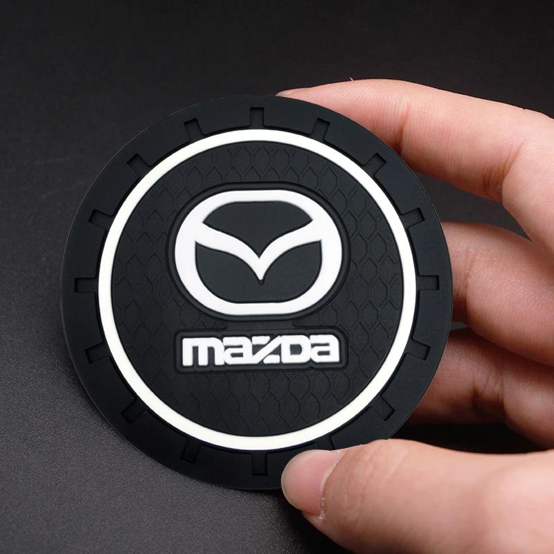 Autozubehör Auto Untersetzer Wasserbecher Flaschenhalter Anti-Rutsch Pad Für Mazda 3 6 CX5 2 CX3 CX9 MX5 RX8 Axela Demio MS CX5 2 Axela Demio Atenza MS GJI