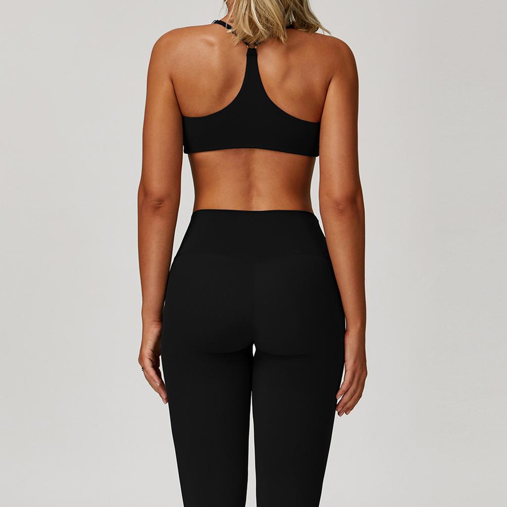 Women's Sports Bra Seamless Fitness Yoga Top Stretchy Supportive Workout Running Athletic Activewear
