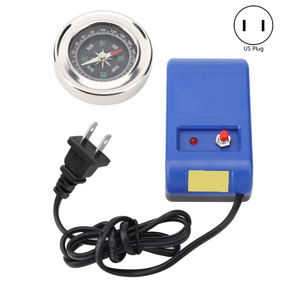 Demagnetizer, Electrical Watch Degausser Magnetizer Demagnetization Professional Degaussing Demagnetizer Tool with for Watch Repair