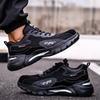 Male smash-proof, anti-piercing, deodorant, light, breathable, wear-resistant, safe construction site work shoes