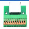 Screw Terminals RJ45 Female Sockets DIN Rail Adapter With LED Light For Industrial Networkings Connectivitys