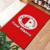 Tappeto Personalizzato con Nome Sk Prague Slavia per Soggiorno Camera da Letto Casa Decorazione Divano, Tappetino Antiscivolo per Giochi Bambini