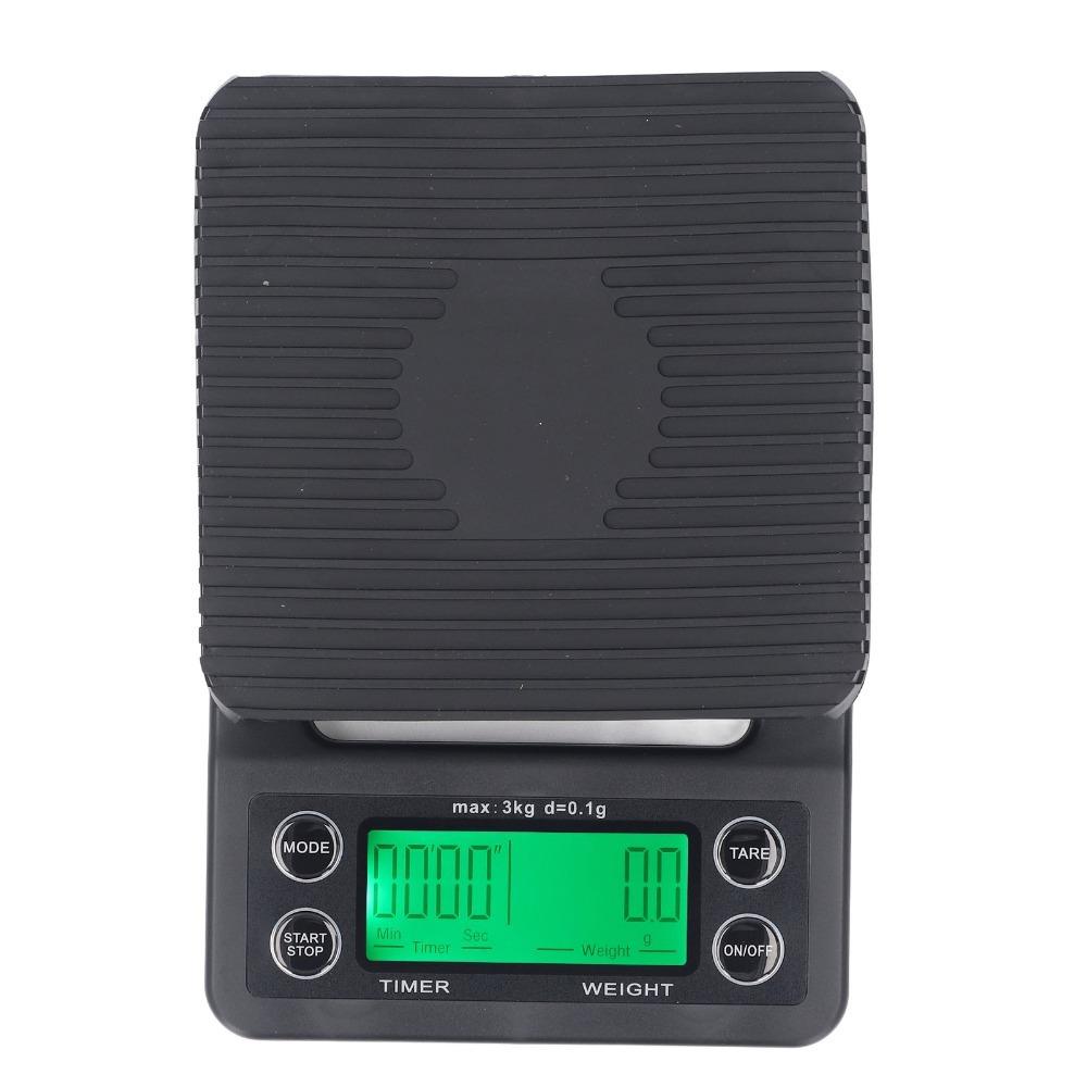 0.1g Accuracy Coffee Scale Built-in Timer Digital Coffee Scale Coffee Making