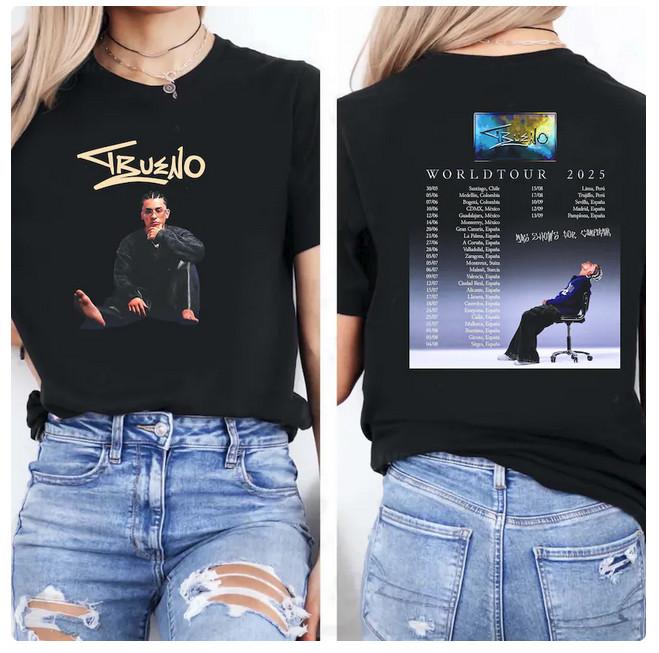 

Trueno tour T-shirt Design, World Tour 2025 4XL