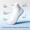 BANANA TRIP Disposable Women's Mid-Calf Socks [10A Antibacterial] Four-Season Daily Cotton Socks Vacuum Compressed Individual Pack White