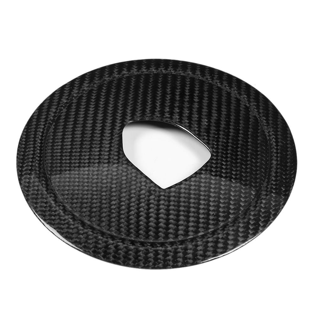 Car Carbon Fiber Steering Wheel Panel Cover Decoration Fit for Porsche 718