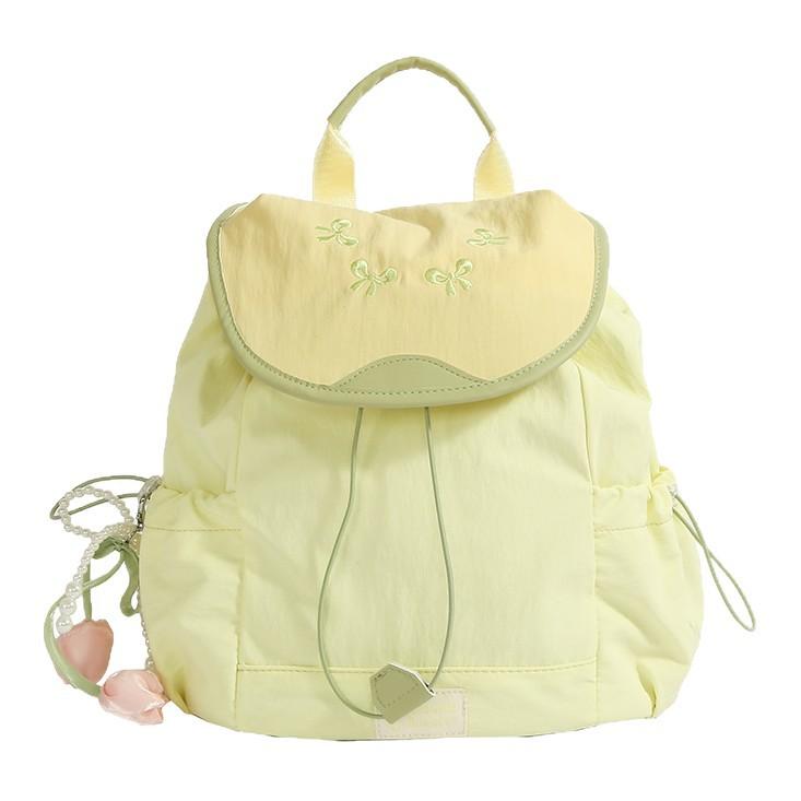 Schoolbag cute bag backpack girl cute backpack versatile commuter travel small backpack schoolbag women's bag