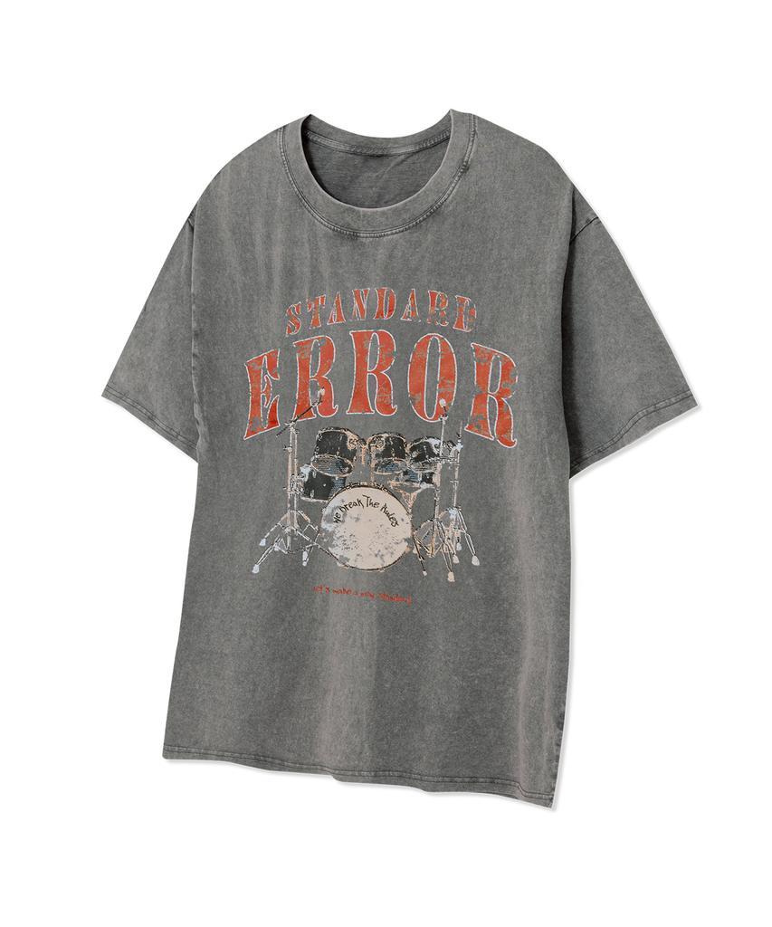 STANDARDERROR [2Pack] Pigment Short Sleeve T-Shirt Package (8 Types) (B Type)