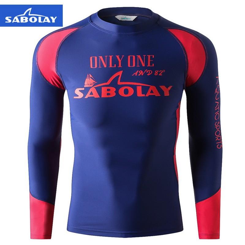 SABOLAY Quick-Dry Rash Guard Set Couples Swimming Diving Surfing UPF50 Nylon Compression Suit M