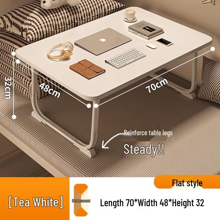 Foldable Bedside Laptop Table for Dormitory or Bay Window
