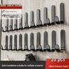 Strong Adhesive No-Trace Hooks for Kitchen, Bathroom, or Dorm—Ideal for Hanging Clothes Behind Doors Without Drilling
