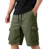 Men's Casual Cargo Shorts, Straight Leg Multi-Pocket, Athletic Shorts for Summer